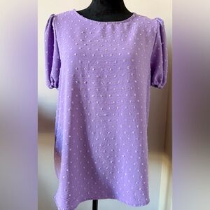Springy Light Purple Women's Top
